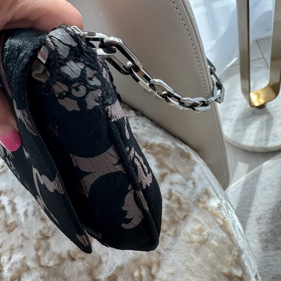 Vintage Gucci Tom Ford Velvet Devoré Chain Shoulder Bag - Picture 3 of 13